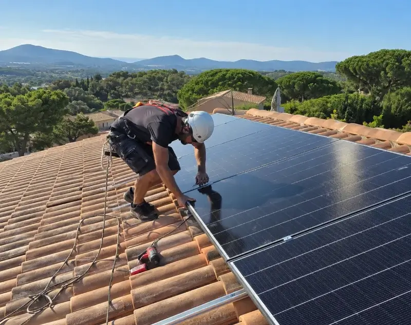 Installateur panneaux solaires Bernex — pose photovoltaïque sur toiture