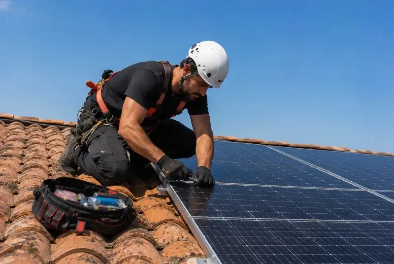 Maintenance et monitoring de panneaux solaires à Bernex